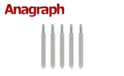 5 Lames de découpes de haute qualité (45 degrés) pour découpeur Anagraph &  APD