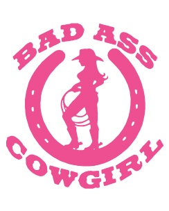 Bad ass cowgirl