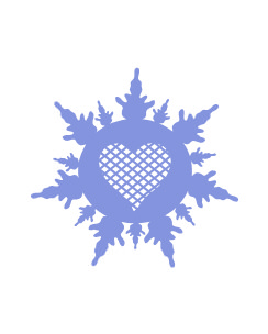 Heart Snowflake