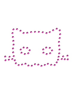 Cat Rhinestone