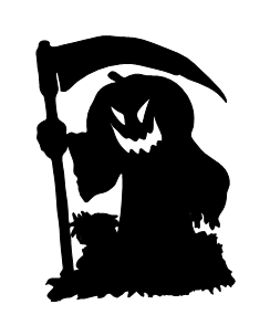 Halloween Grim Pumpkin