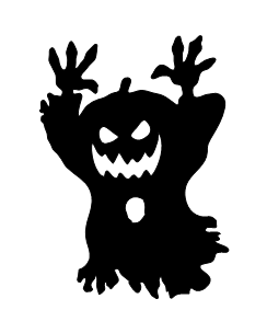 Halloween Pumpkin Ghost