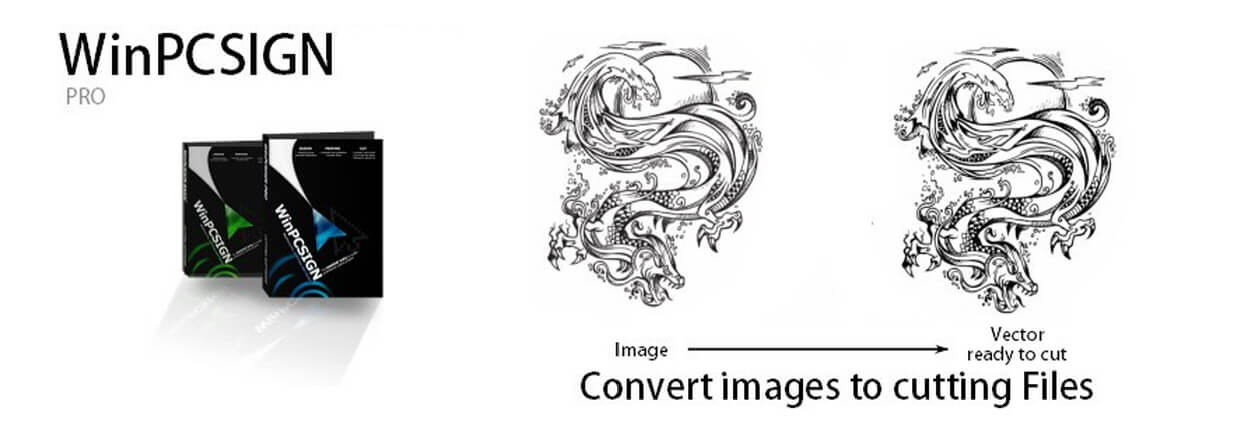 Convert images to cutting files