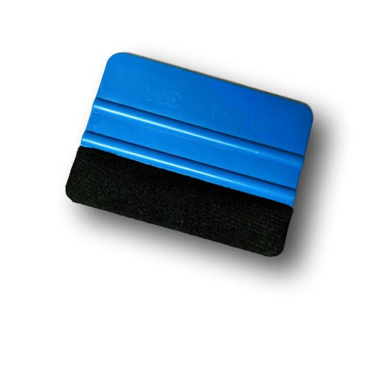 Felt-Edge Squeegee for smooth vinyl application