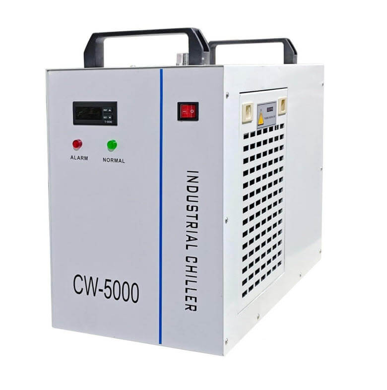 Refroidisseur Laser Professionnel CW-5000 – Refroidissement de Haute Précision pour Machines Laser CO2 – 100 Watts et moins