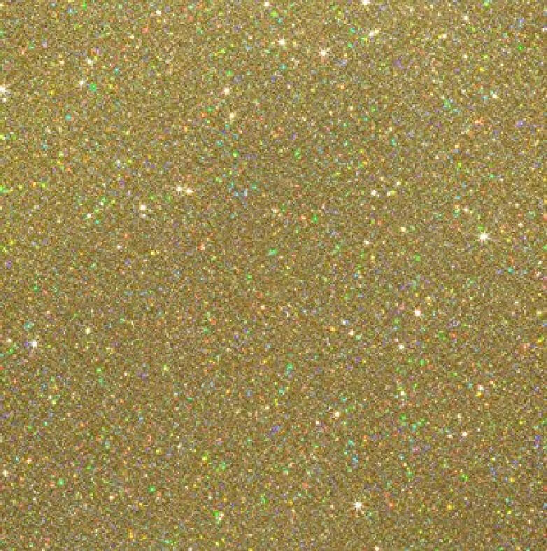 Siser Glitter HTV - Confetti Doré - 1 Rouleau 20 Po x 10 Vg