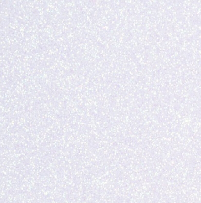 Siser Glitter HTV - Arc-En-Ciel Blanc - 1 Rouleau 20 Po x 1 Vg