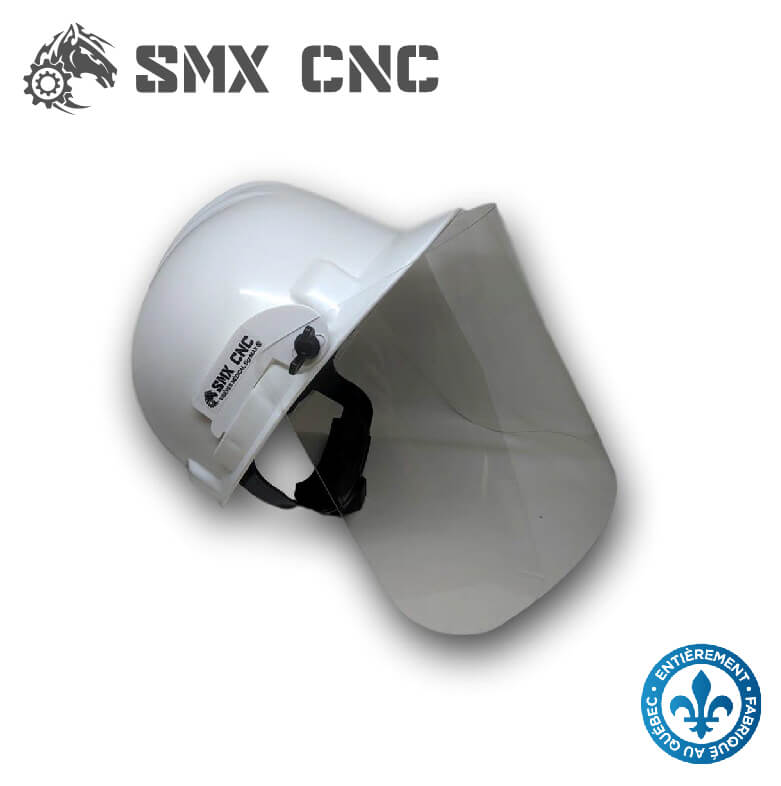 SMX - Visor and clips to fit on a construction helmet