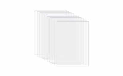 Feuille d'Acrylique extrudé (1/8''-3 mm) - Clair / Transparent - 4' x 8'