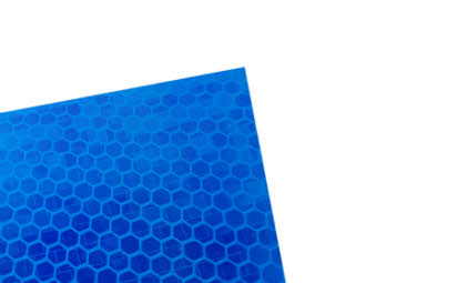 Vinyle Réflectif Avery Blue (T6505) High Intensity Prismatic - 36po x 50 verges