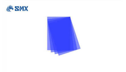 Mylar Laser Stencil Film Semi-transparent Blue - (7 mils - 18'' x24'')