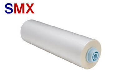 SMX - C-0132 - Roll (50'' x 55 yards) laminated UV glossy permanent glue 4 years