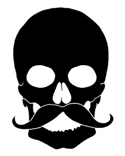 Mustache Skull