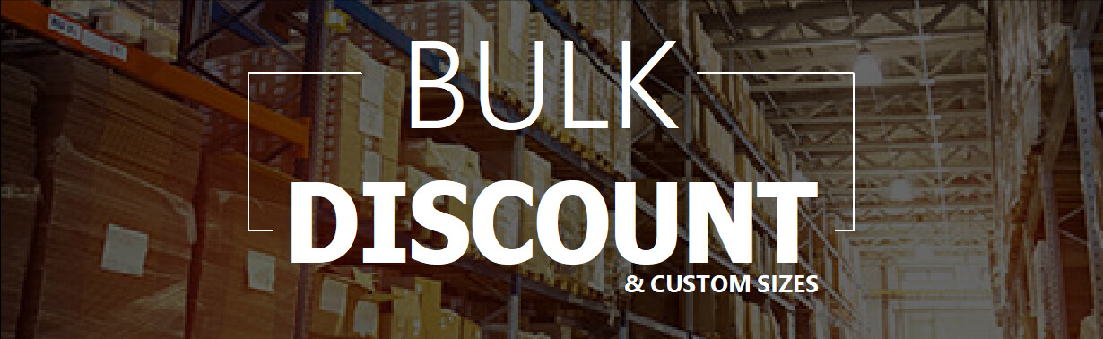 Bulk discount - the more you bought the more you save!