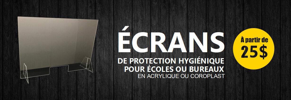 Écran de protection à partir de 25$