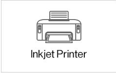 Compatible avec imprimantes à Jet d'encres